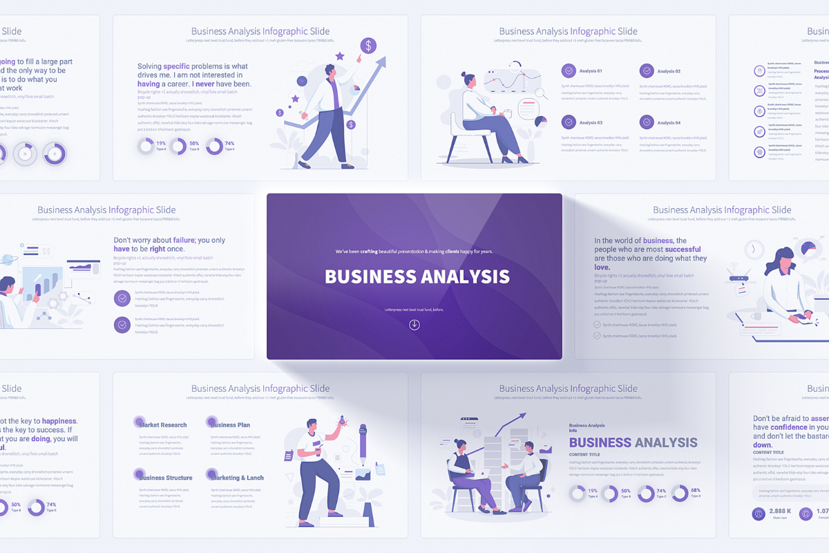 Business Analysis PowerPoint Template
